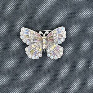 Colorful Butterfly Brooch